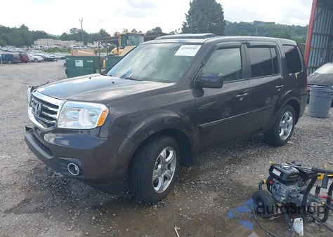 2015 Honda Pilot Ex-L из США, поврежденный, VIN 5FNYF3H57FB021960